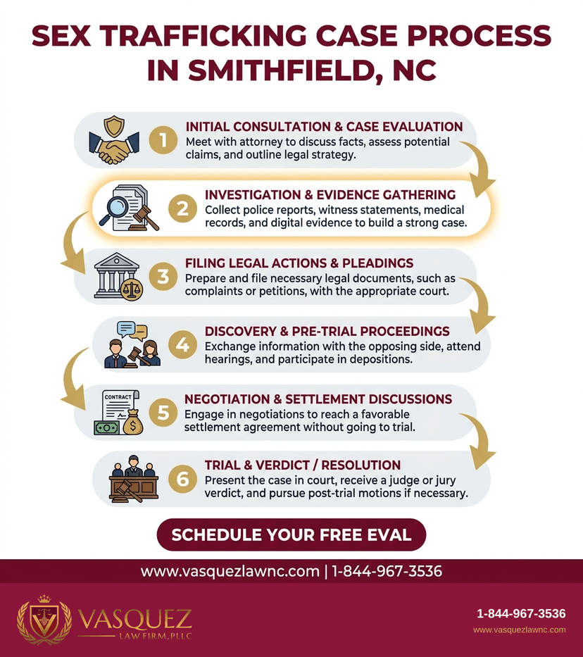 Key Statistics and Data for How Sex Trafficking Cases Are Handled in Smithfield NC 2026