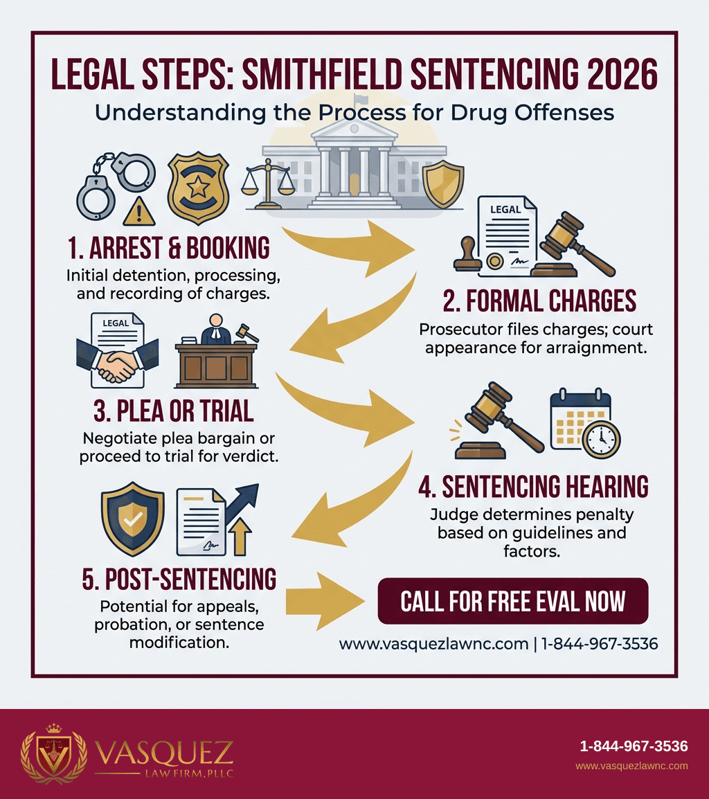 Visual Guide 1 for How Drug Dealer Sentencing Works in Smithfield 2026