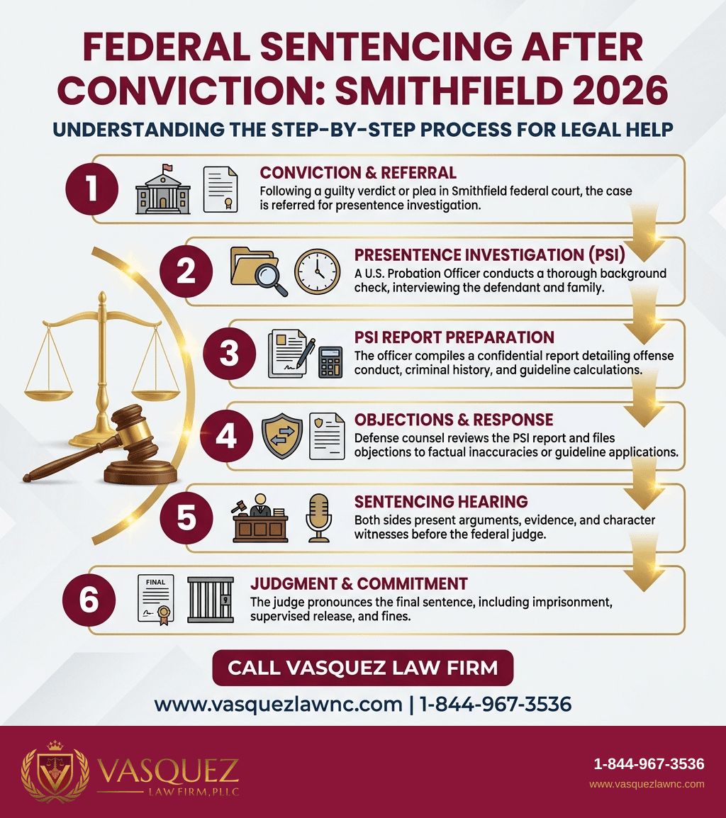 Infografía 1 para Funcionamiento de las Sentencias Federales en Smithfield para 2026