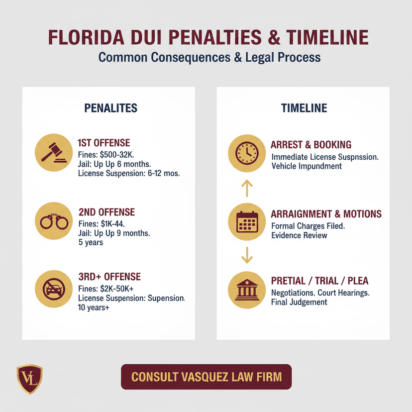 Process Timeline for What You Need to Know About DUI Defense in North Carolina