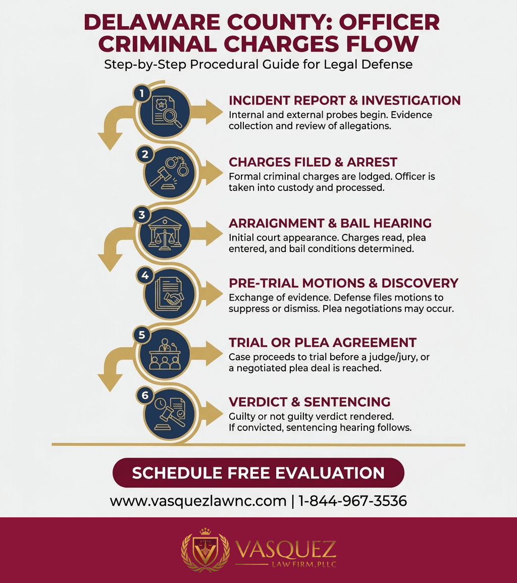 Línea de Tiempo del Proceso para Acusaciones Contra Oficiales de Delco en 2026: Implicaciones y Pasos a Seguir (Español)