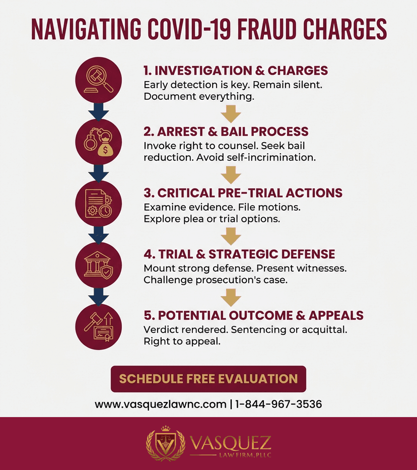 Process Timeline for What Happens If You Are Charged with COVID-19 Fraud in 2026