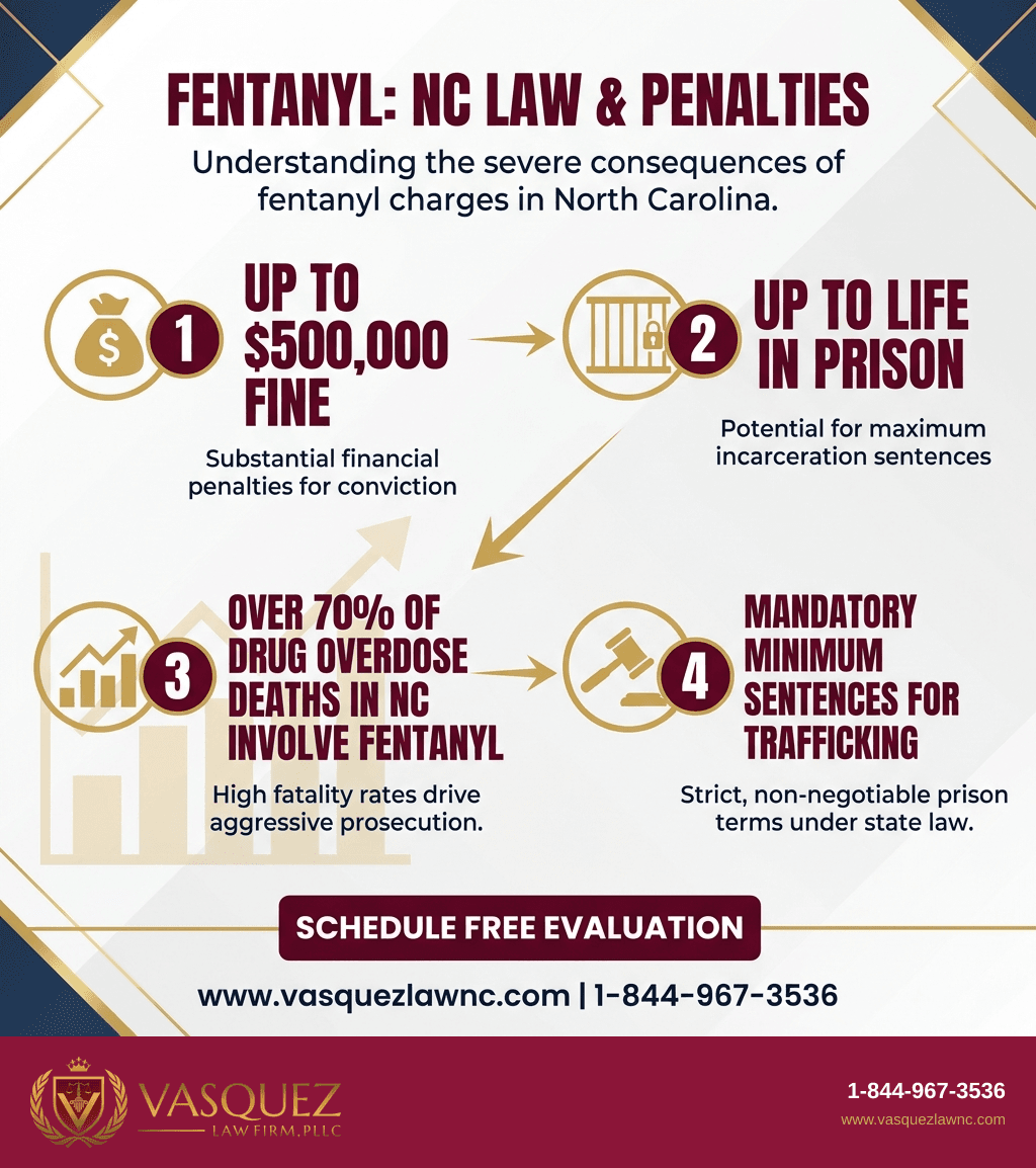 Línea de Tiempo del Proceso para Consecuencias Legales por Cargos de Fentanilo en Smithfield en 2026