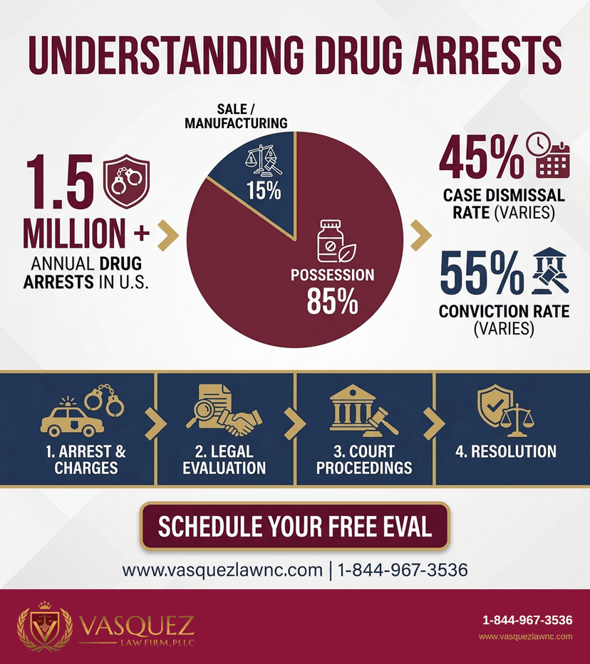 Process Timeline for Drug-Related Charges Explained: What You Should Know in 2026