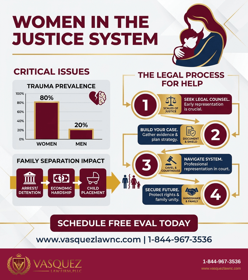 Key Statistics and Data for How Women in Justice System Are Treated in 2026
