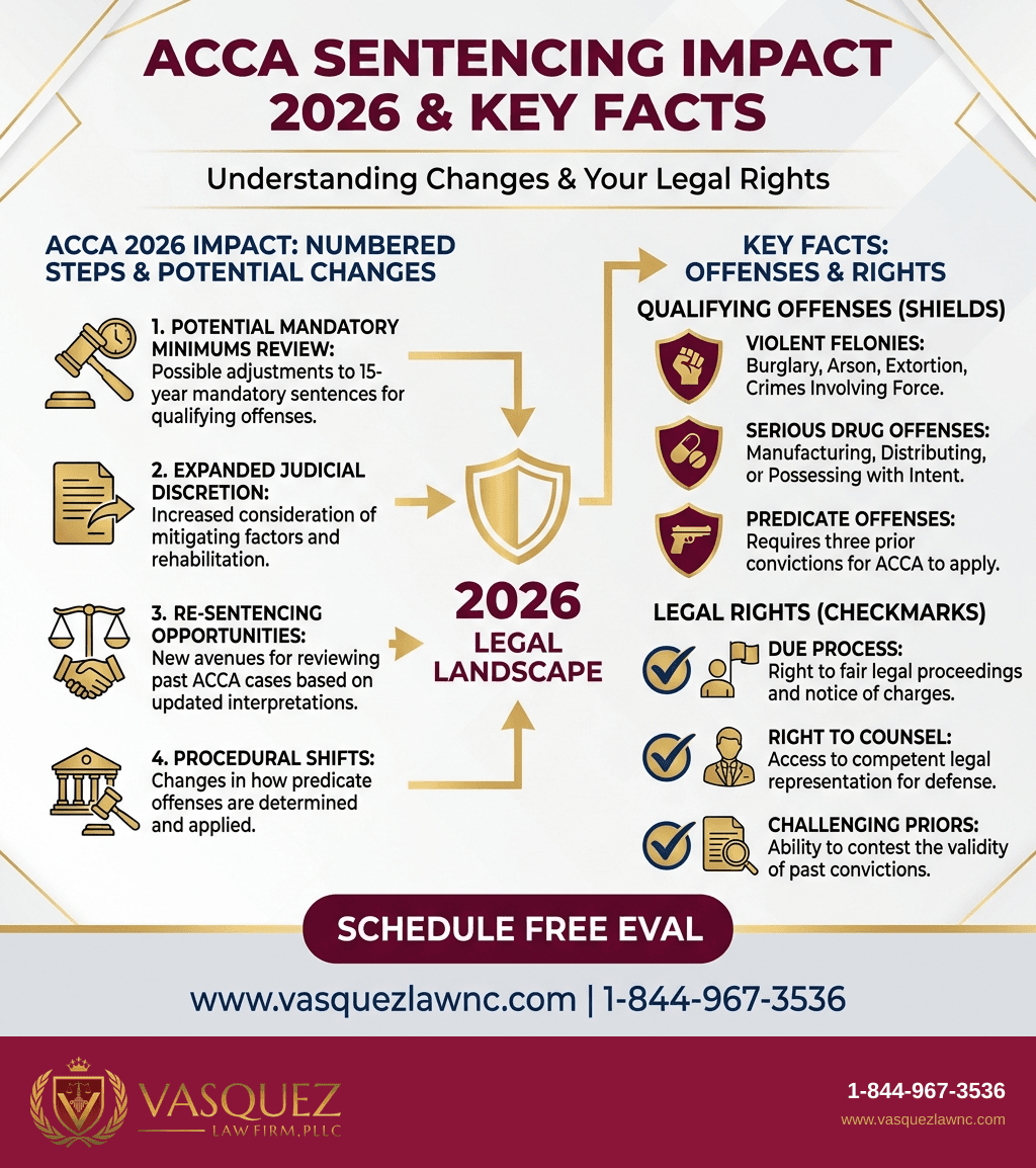 Infografía 2 para Qué Significa Ser un Criminal de Carrera Armado para Tu Caso en 2026