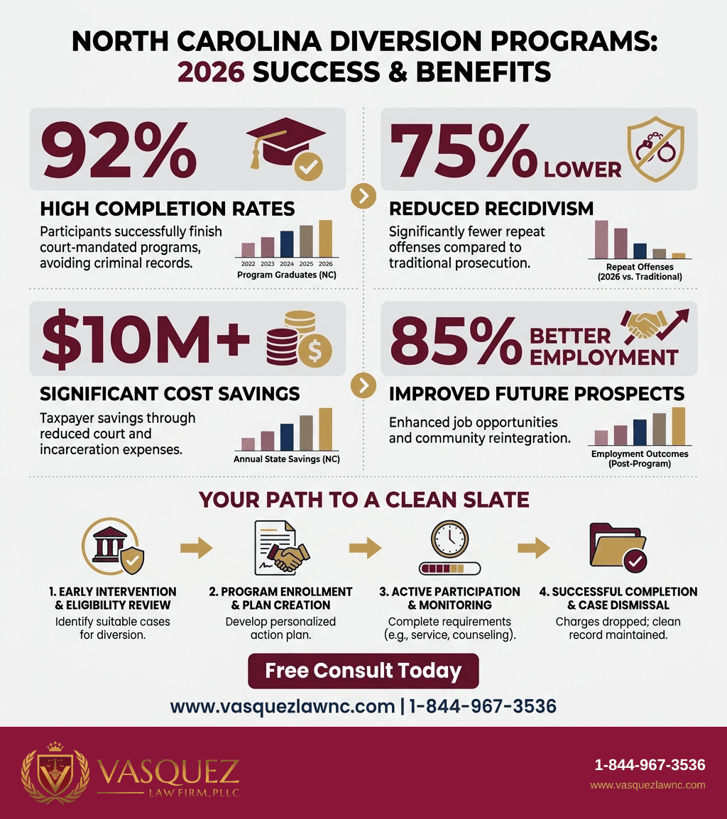 Visual Guide 2 for How Law Enforcement Diversion Programs Work in North Carolina 2026