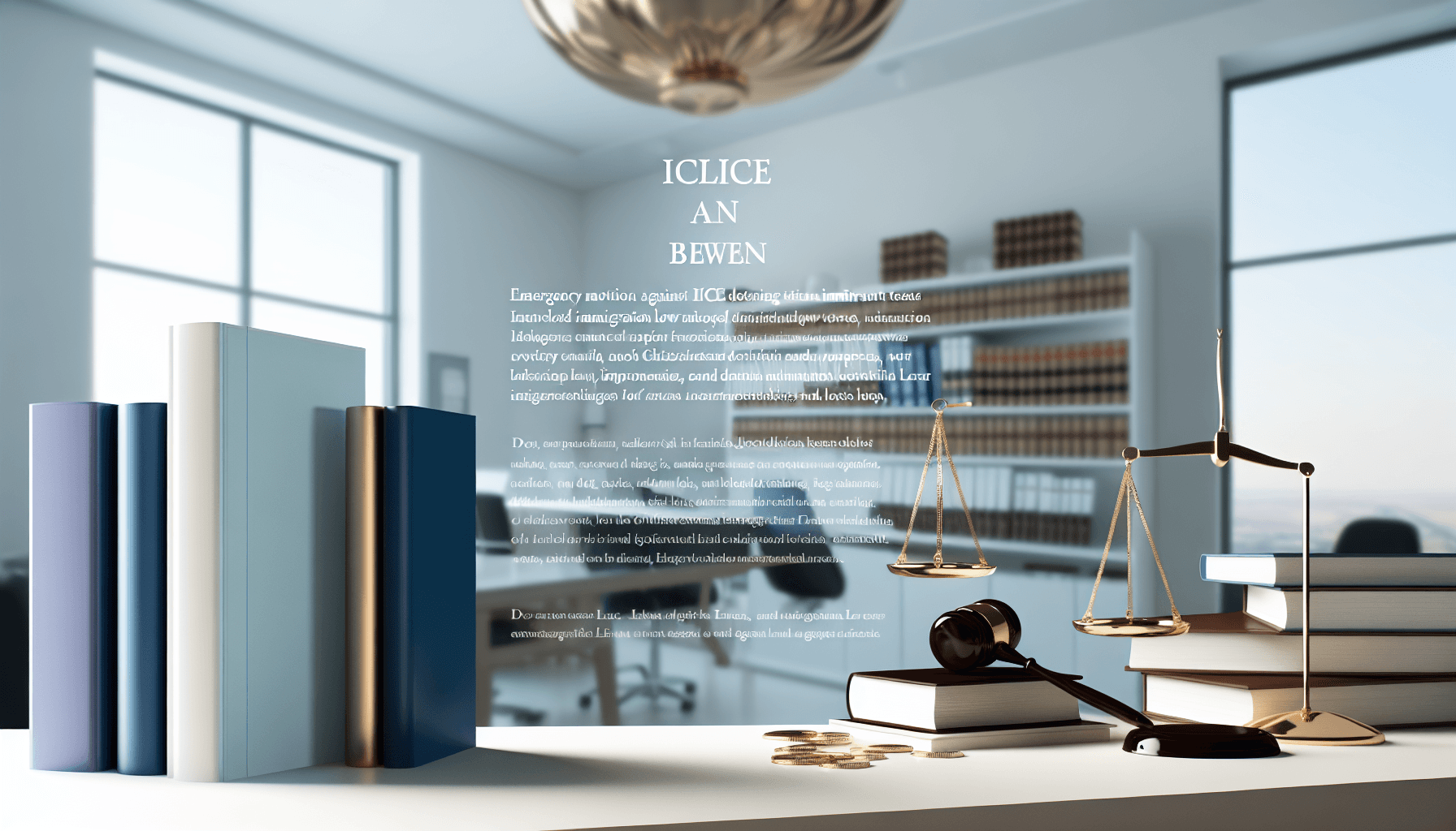 Moción de Emergencia Contra la Detención de Adolescentes Inmigrantes por ICE