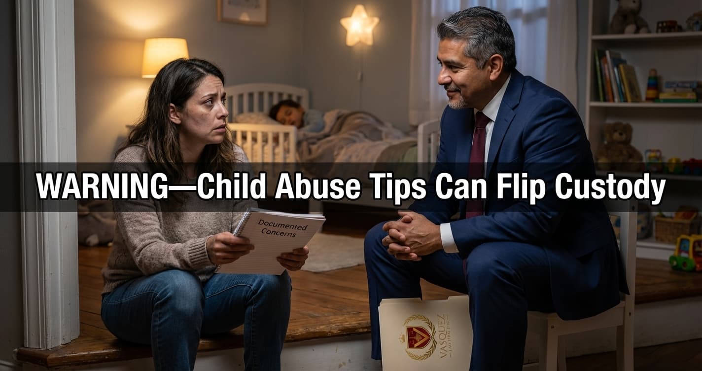 Cómo los Reportes de Abuso Infantil Pueden Cambiar la Custodia en Casos de Divorcio en NC