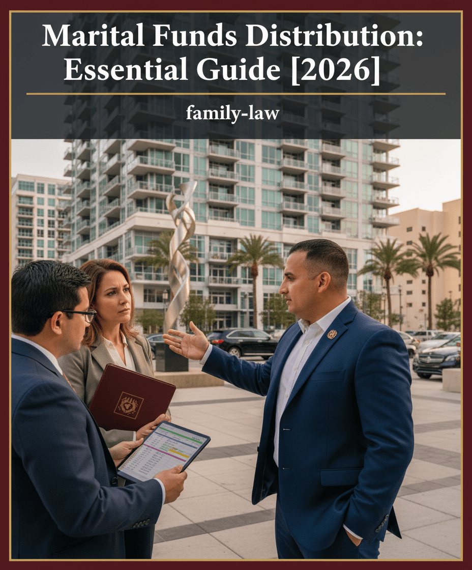 Cómo Se Distribuyen los Fondos Matrimoniales en un Divorcio en 2026