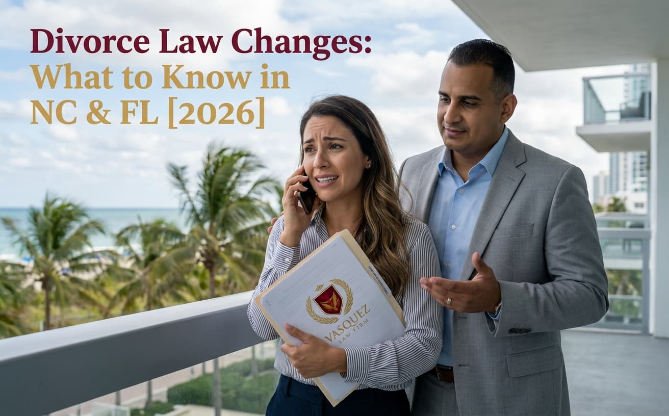 Lo que Debe Saber Sobre los Cambios en la Ley de Divorcio en Carolina del Norte en 2026
