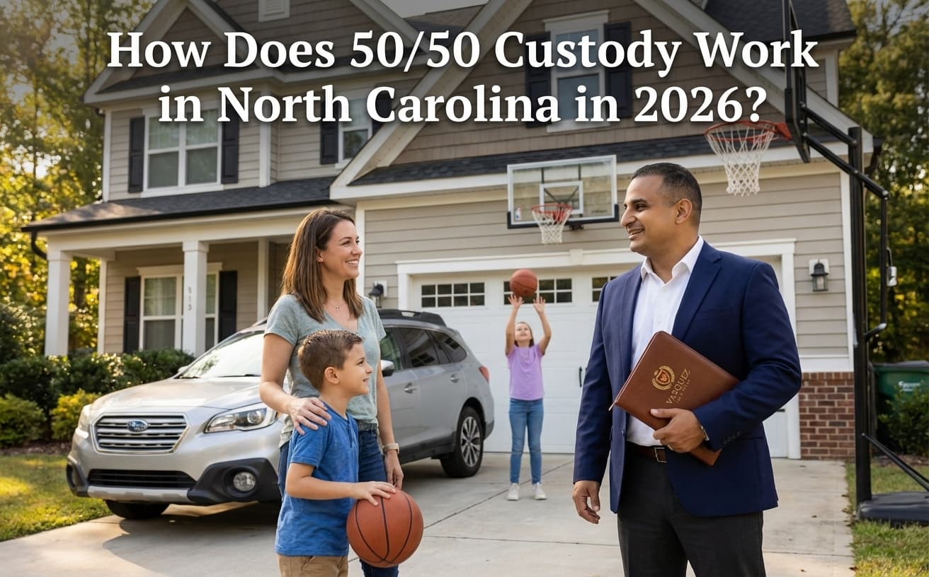 How Does 50/50 Custody Work in North Carolina in 2026?