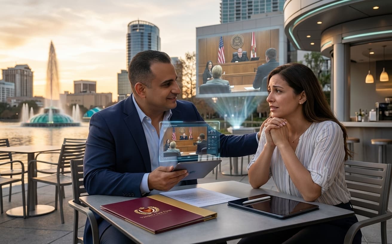 How Livestreaming Divorce Court Works in Orlando in 2026