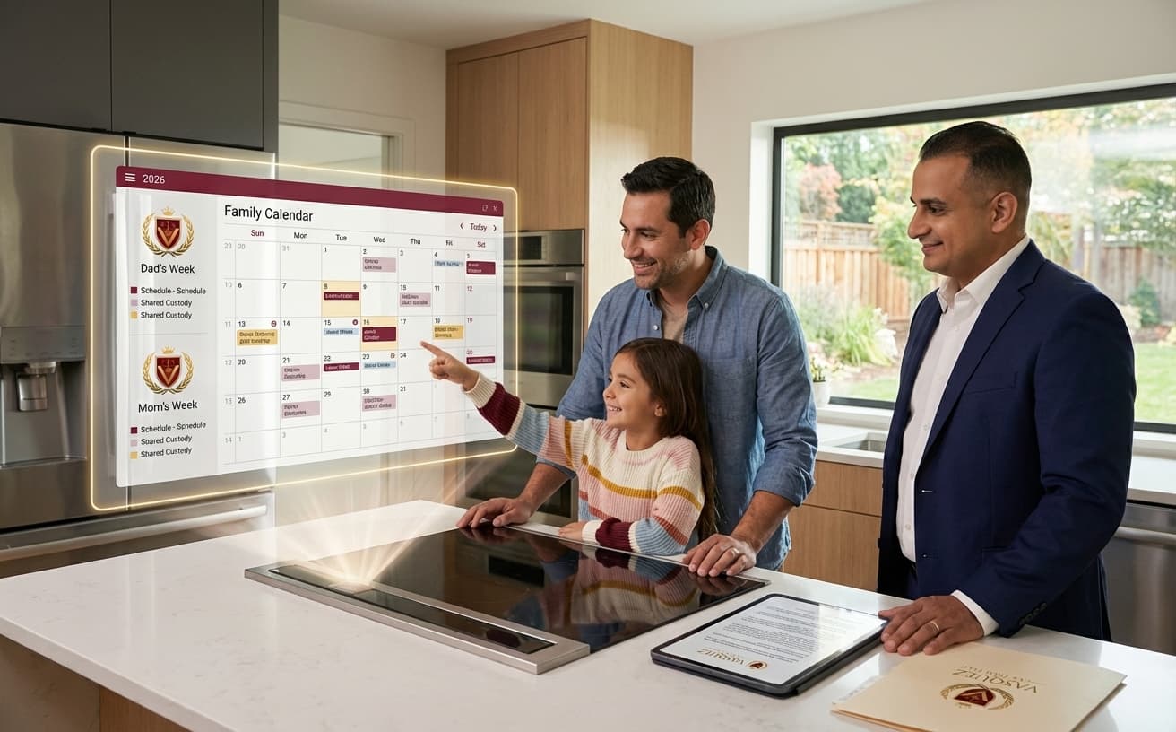 Custodia Compartida en 2026: Qué Significa y Cómo Funciona en Carolina del Norte y Florida