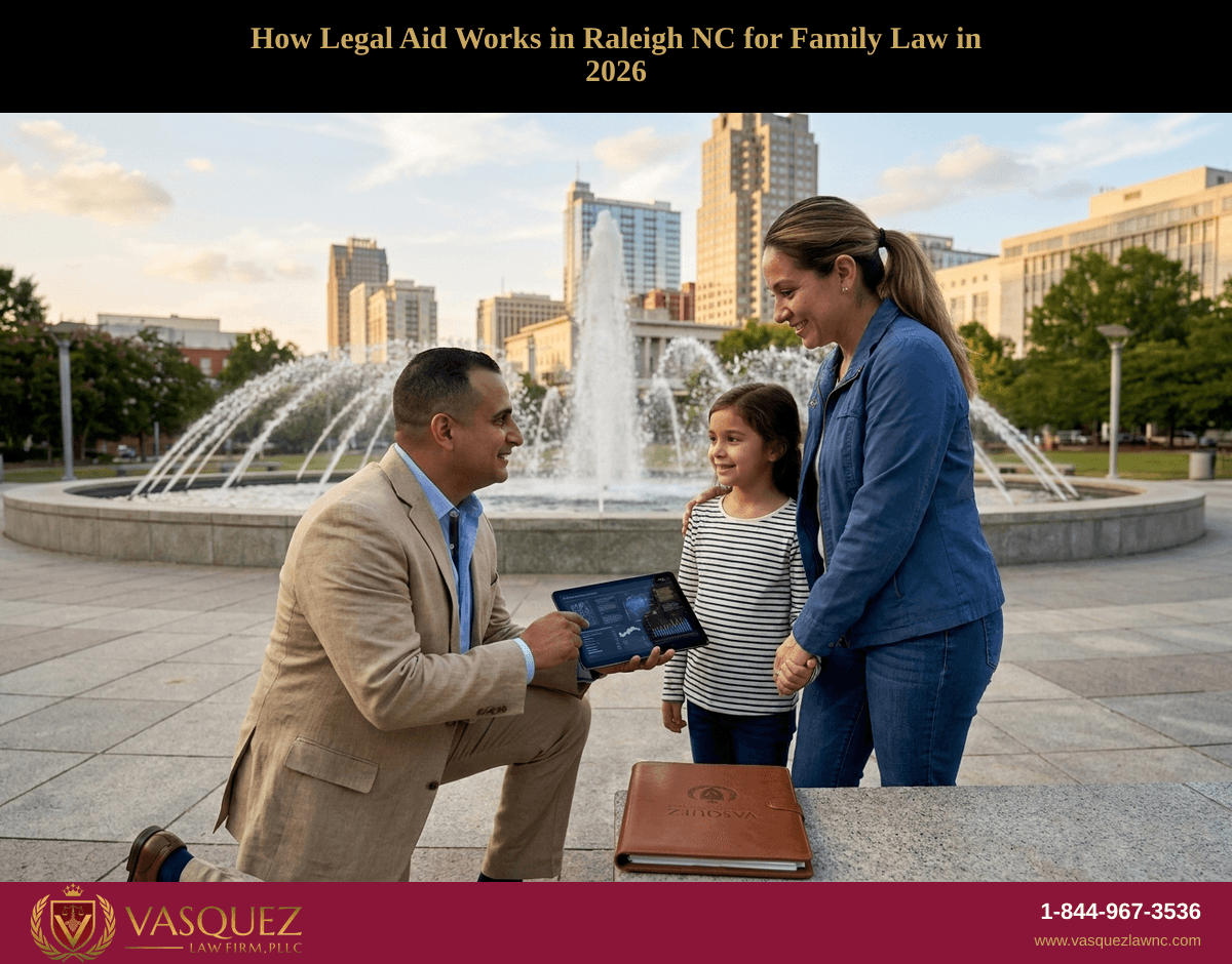 How Legal Aid Works in Raleigh NC for Family Law in 2026