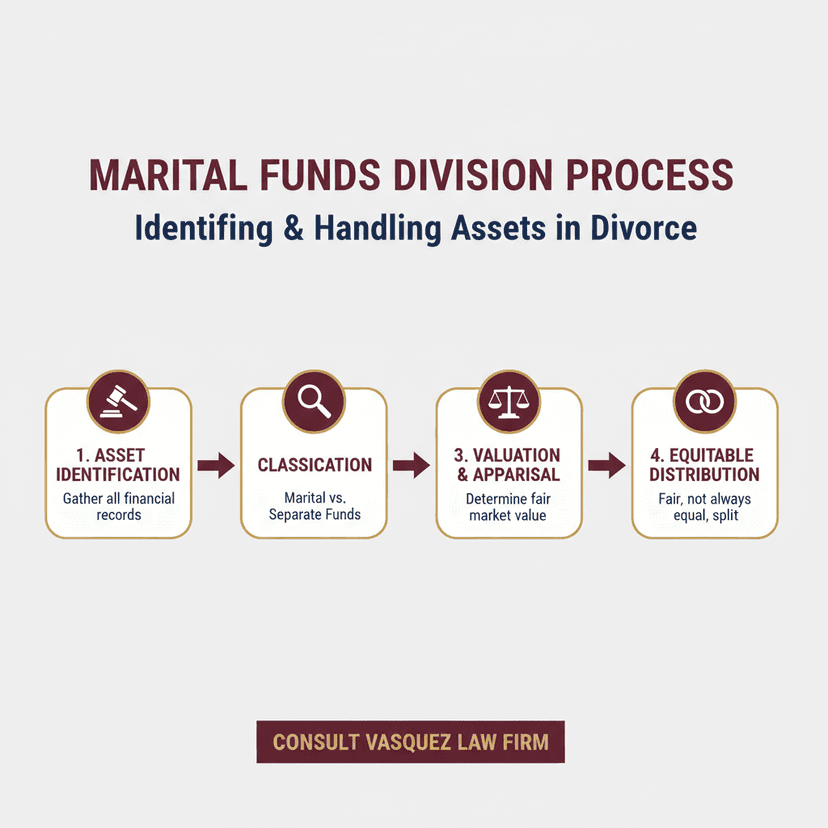 Key Statistics and Data for What You Need to Know About Marital Funds in a Divorce in 2026
