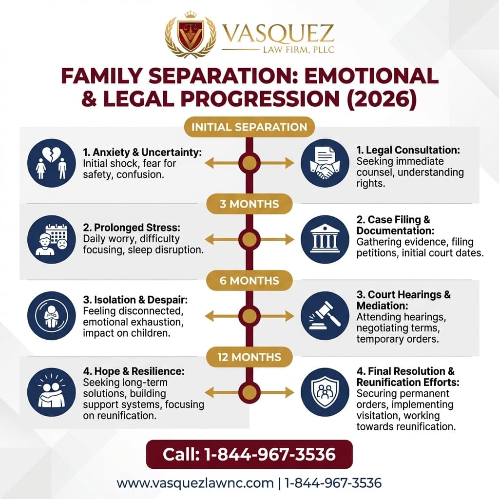 Estadísticas Clave y Datos para Cómo Afecta la Separación Prolongada a Tu Familia en 2026
