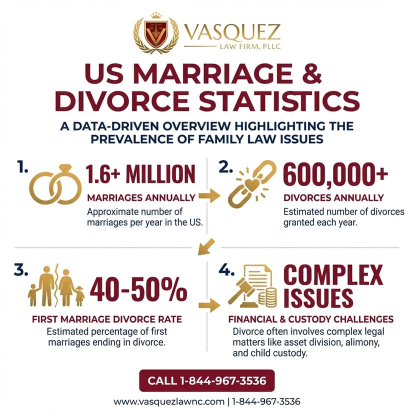 Key Statistics and Data for How a Family Law Attorney Helps You in Smithfield in 2026