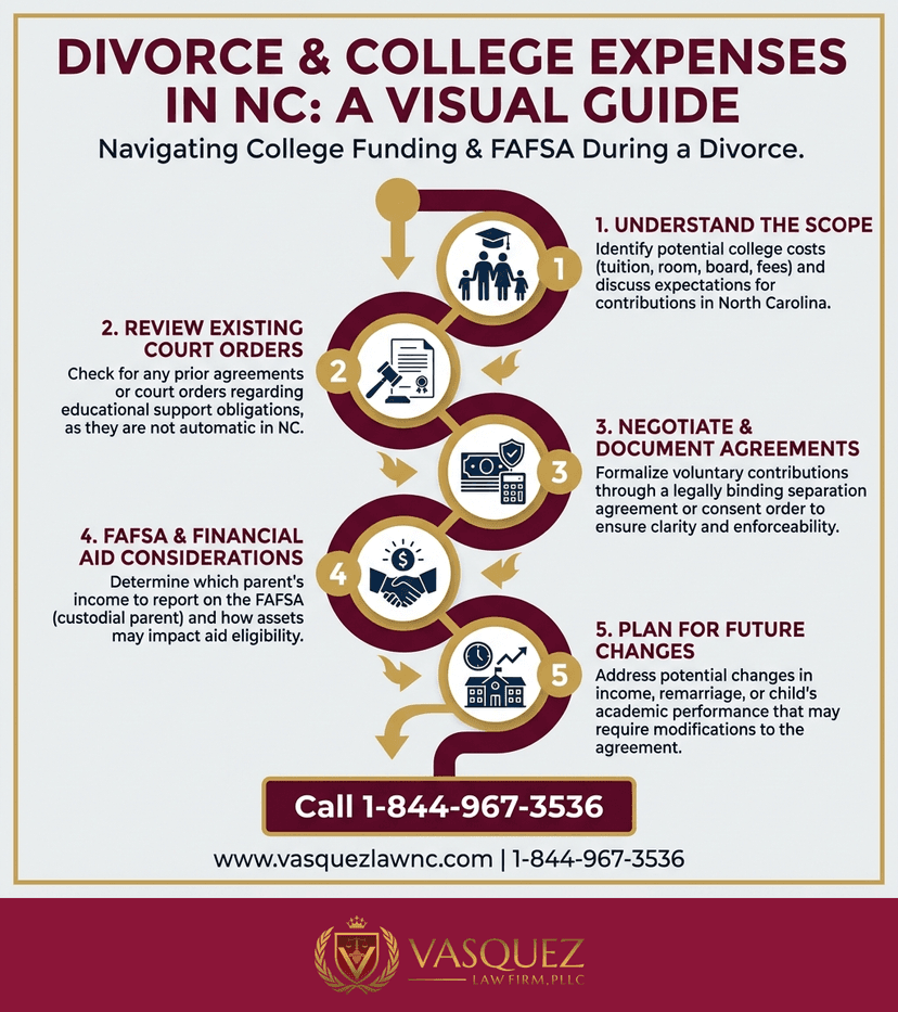 Key Statistics and Data for How Divorce College Expenses Are Handled in Smithfield in 2026
