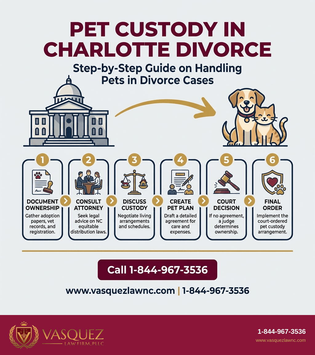 Estadísticas Clave y Datos para Divorcio y Mascotas en Charlotte en 2026: Lo Que Debes Saber Sobre la Custodia
