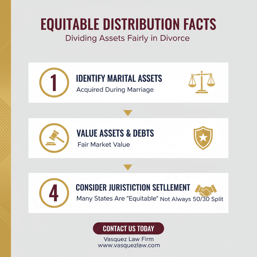 Process Timeline for How Marital Funds Are Distributed in a North Carolina Divorce in 2026