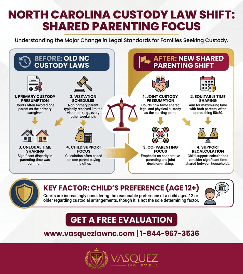 Process Timeline for What Happens During a Custody Battle in Raleigh in 2026