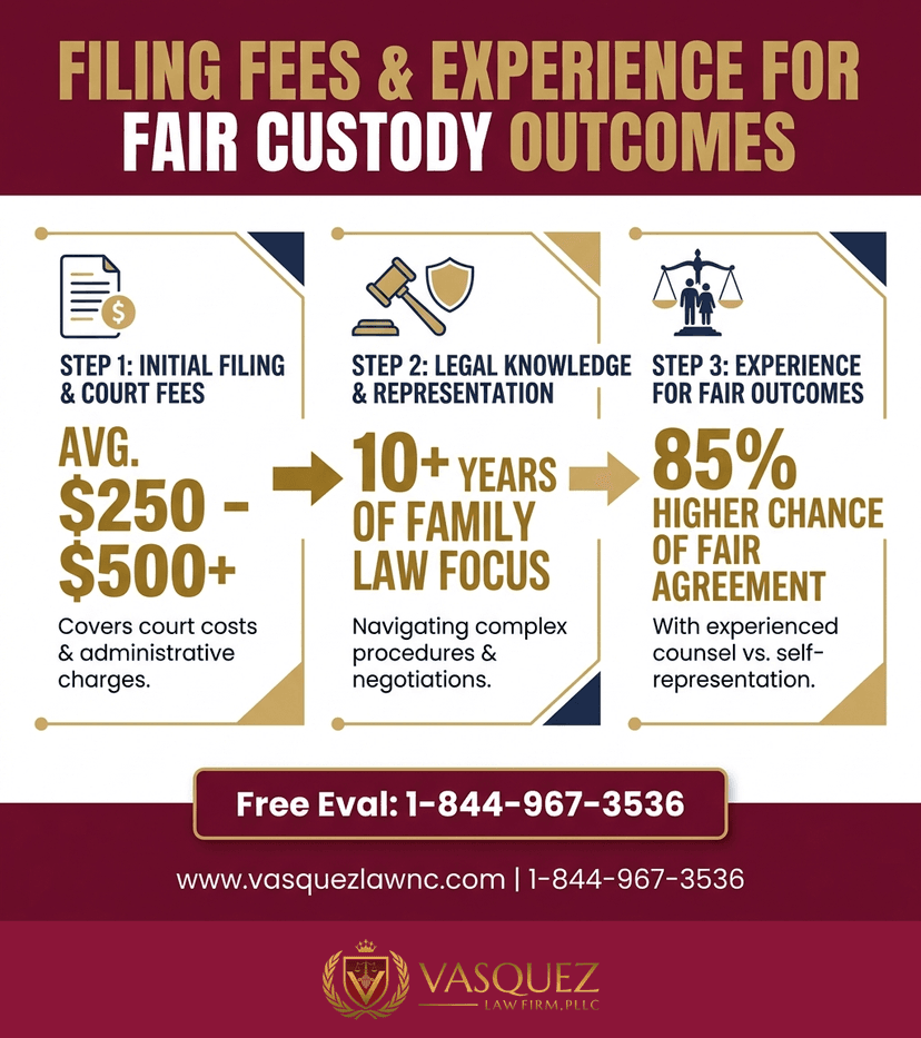 Process Timeline for What Happens During a Custody Decision in Raleigh in 2026