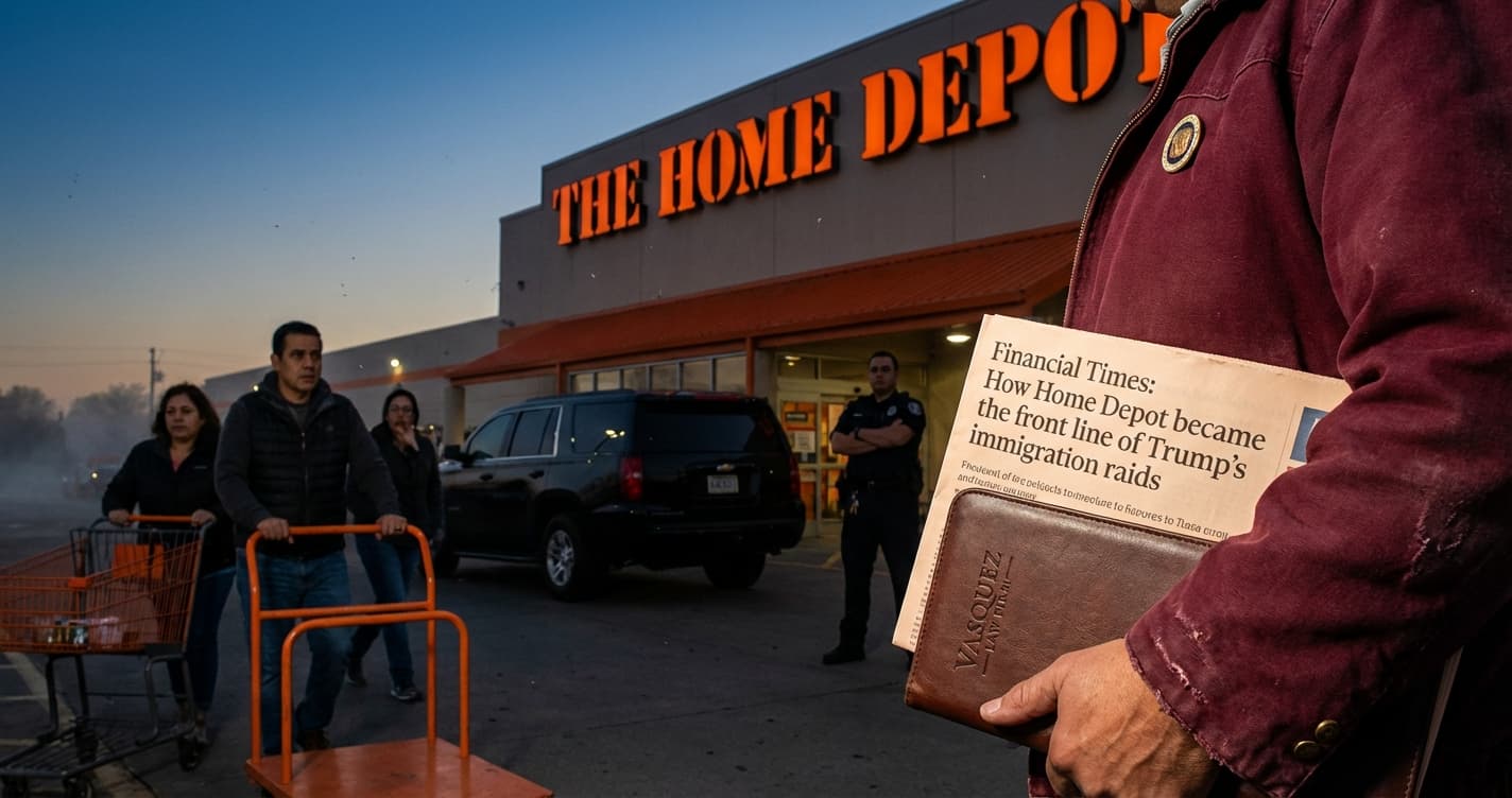Cómo Home Depot se Convirtió en la Primera Línea de las Redadas de Inmigración de la Era Trump