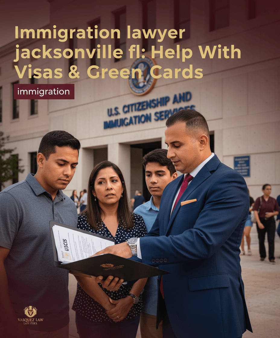 Cómo un Abogado de Inmigración en Jacksonville FL Puede Ayudar con Visas y Tarjetas de Residencia