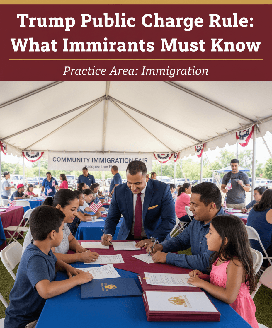 What Immigrants Must Know About the Trump Public Charge Rule in 2026