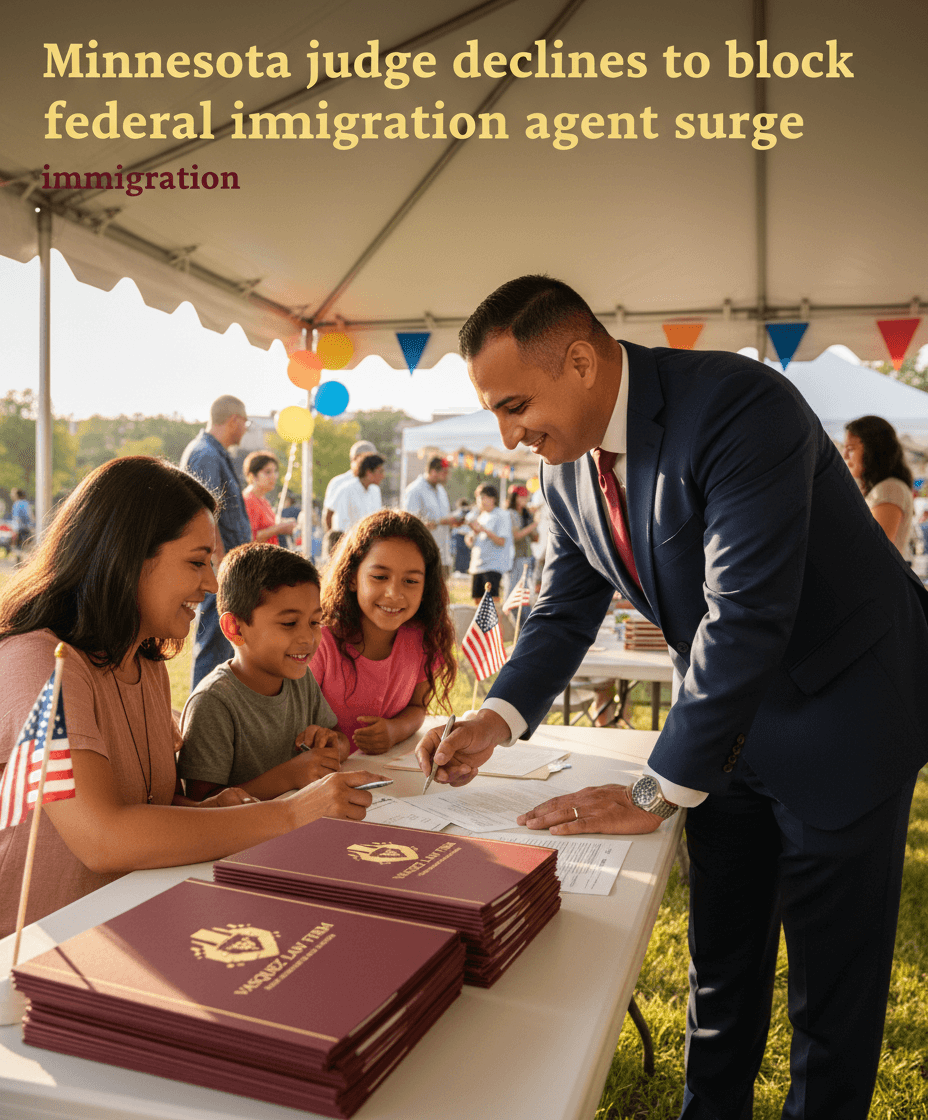 Juez de Minnesota rechaza bloquear aumento de agentes