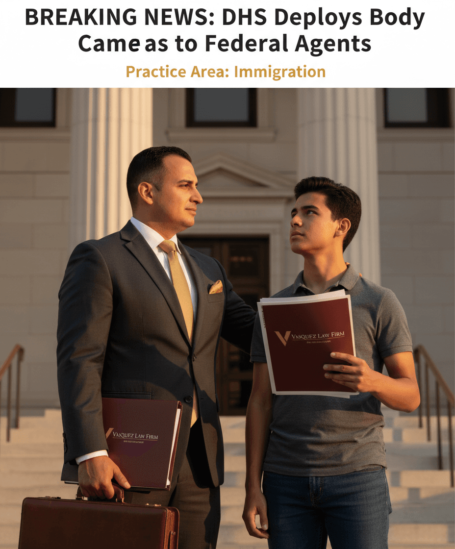 Qué Significan las Cámaras Corporales del DHS en Agentes Federales para Inmigrantes en 2026