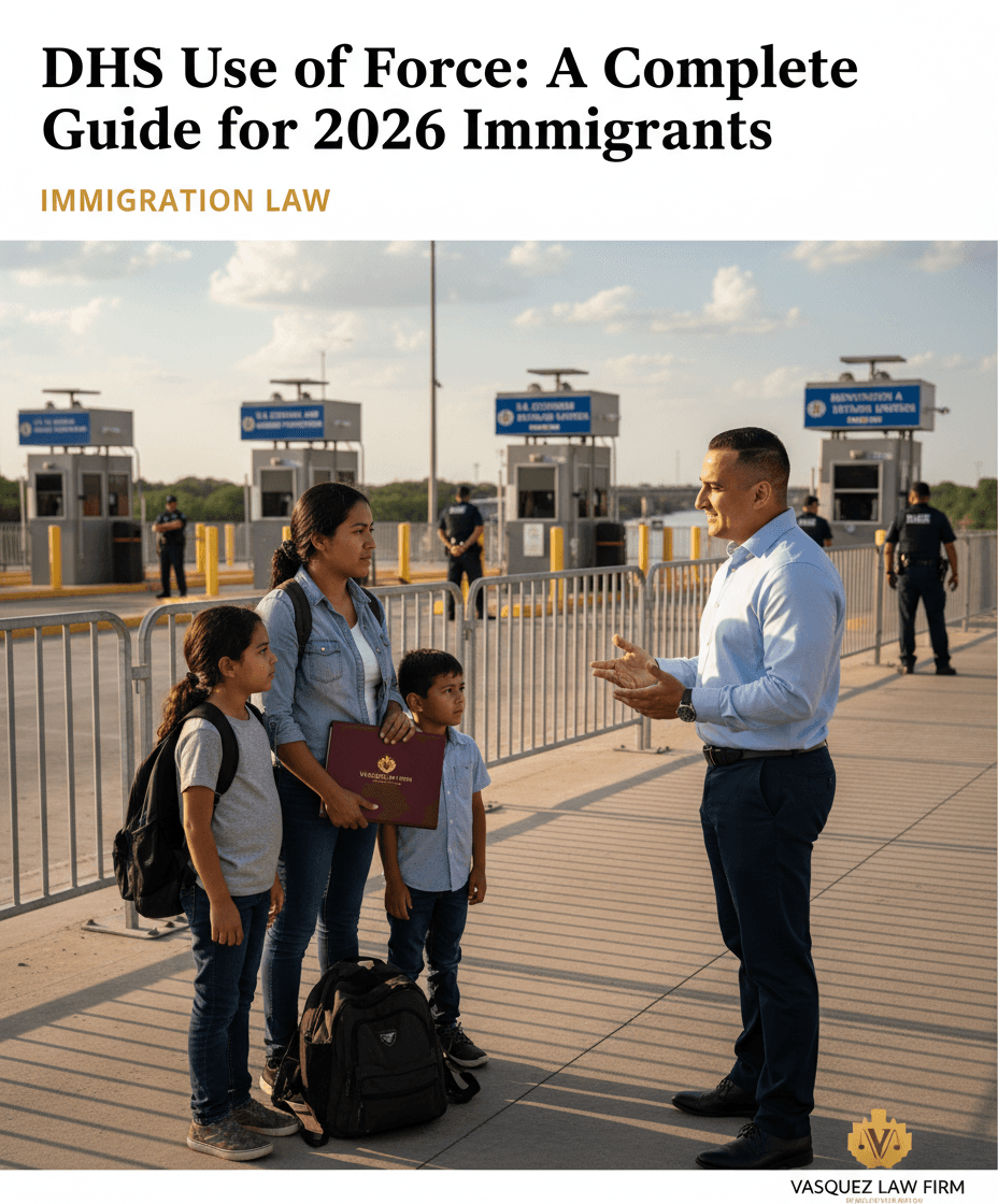 What Immigrants Need to Know About DHS Use of Force in 2026