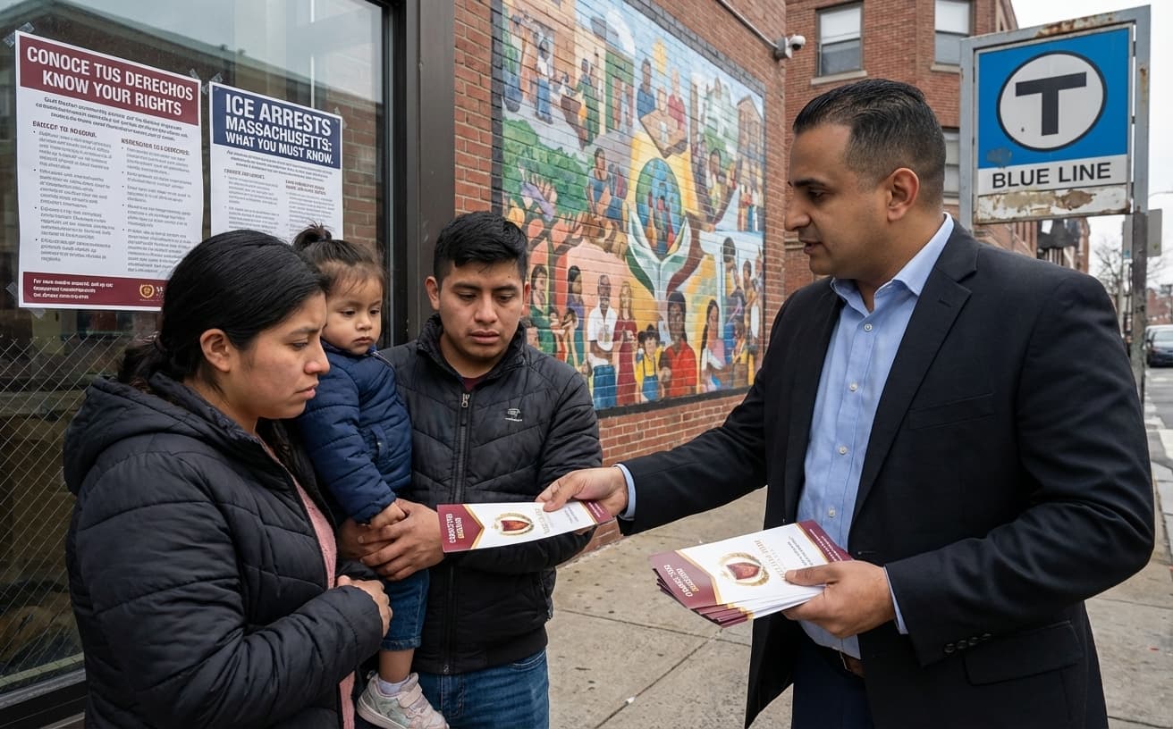 Arrestos de ICE en Massachusetts: Guía Esencial para Inmigrantes en 2026