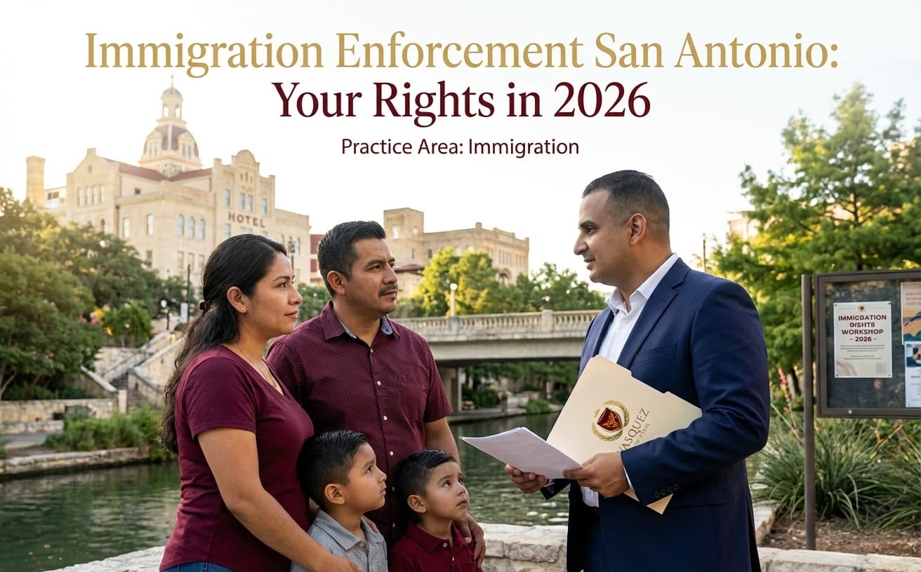 Operativos Migratorios en San Antonio: Conozca Sus Derechos en 2026