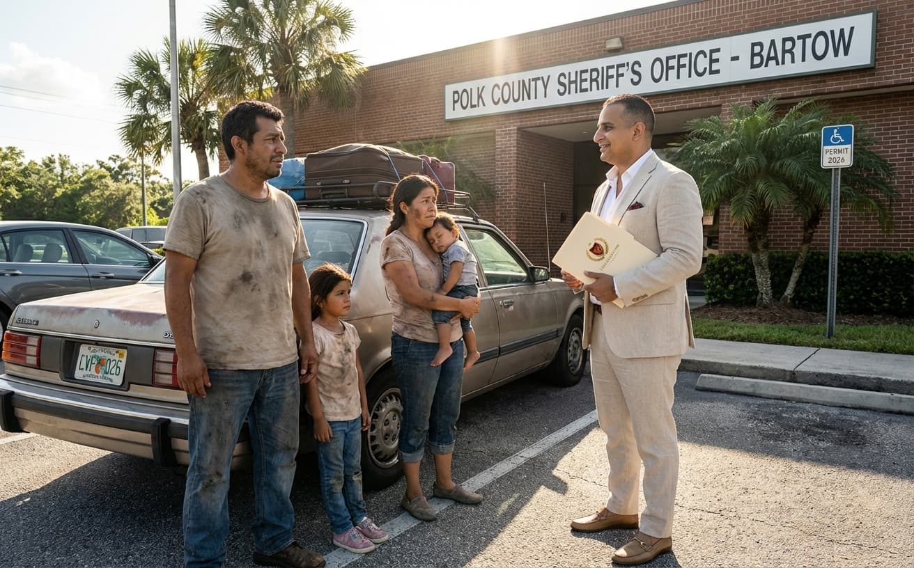 Qué ocurre al contactar al alguacil de Polk en 2026