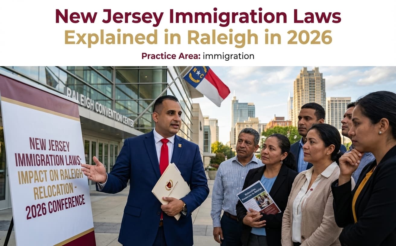 Leyes de Inmigración de Nueva Jersey Analizadas en Raleigh para 2026