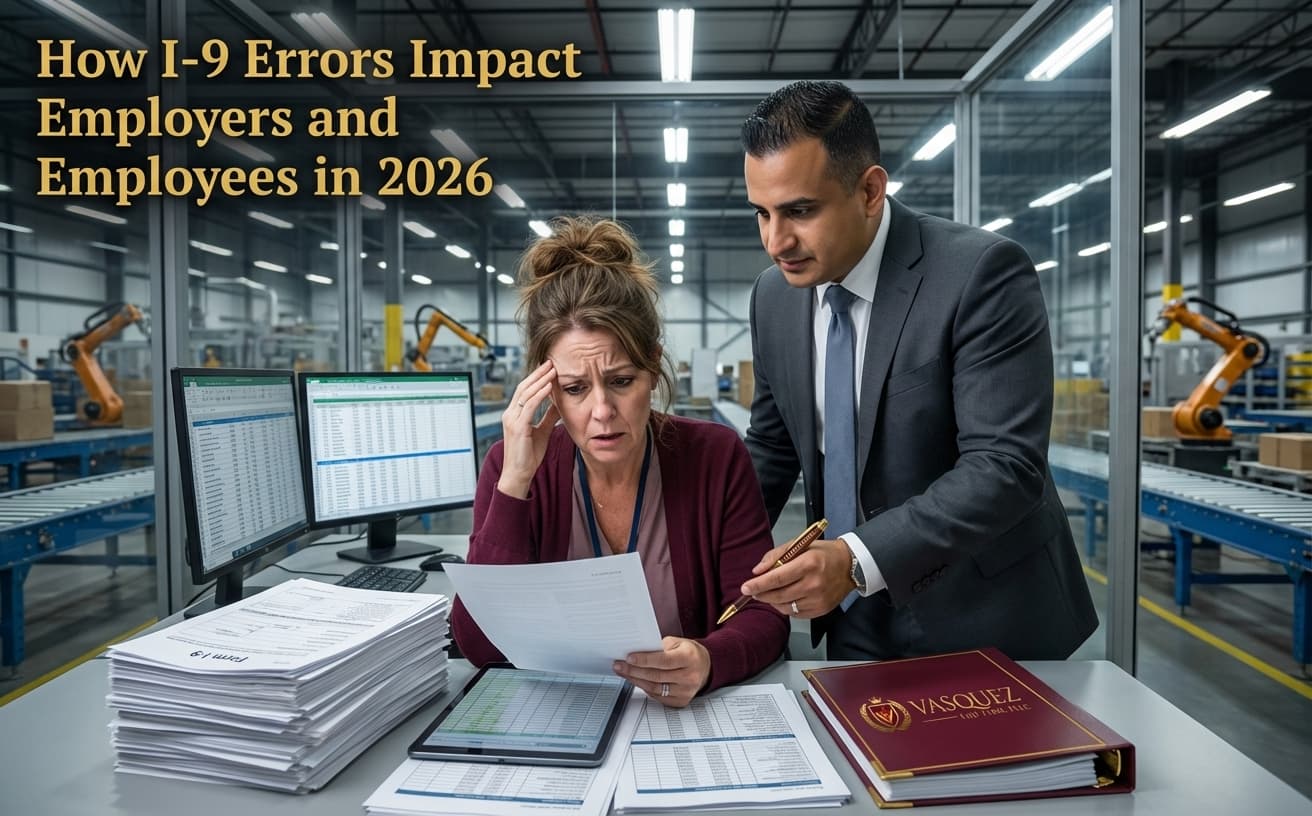 How I-9 Errors Impact Employers and Employees in 2026