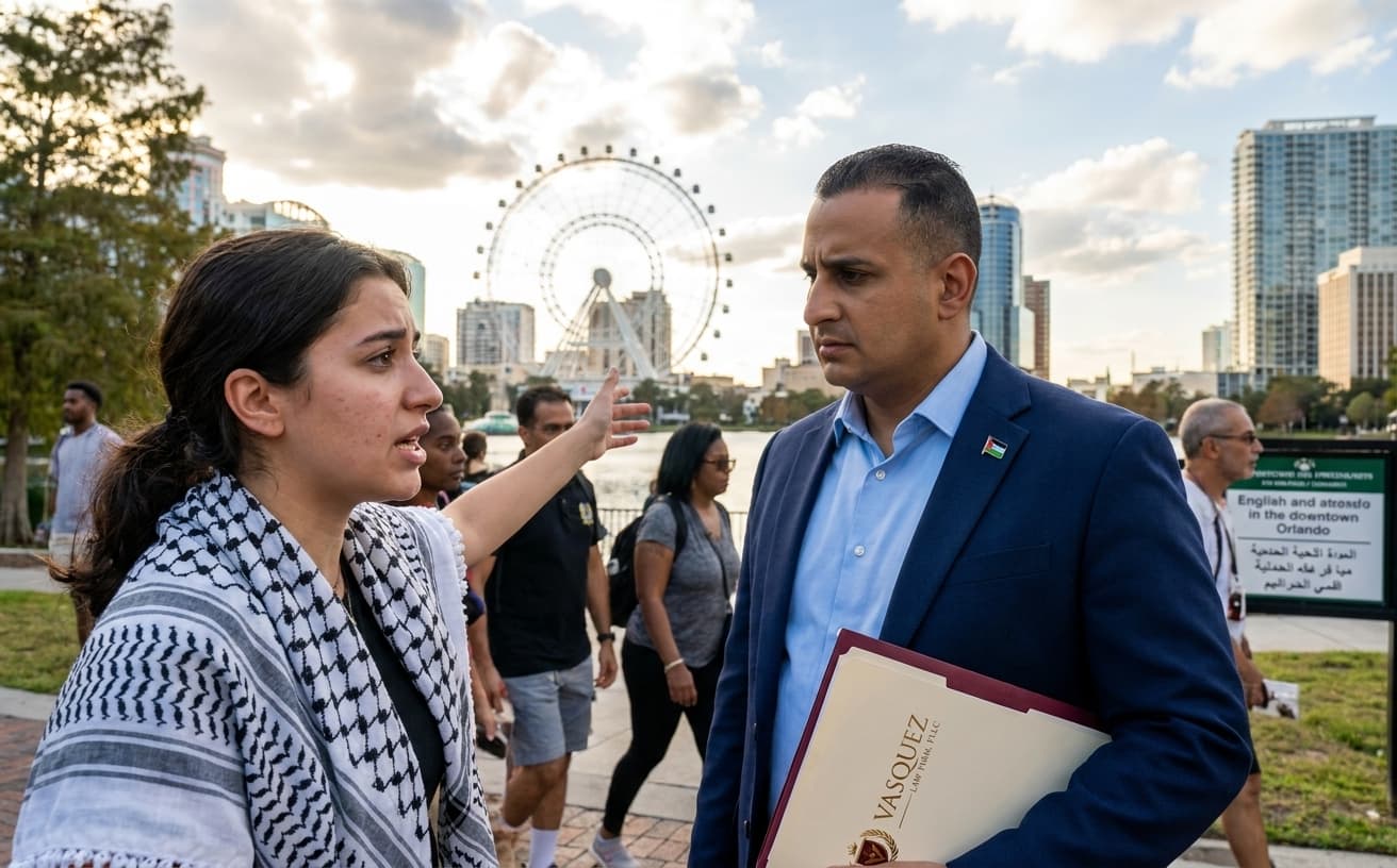 Pro-Palestine Legal Aid Requests Stay High in Orlando 2026