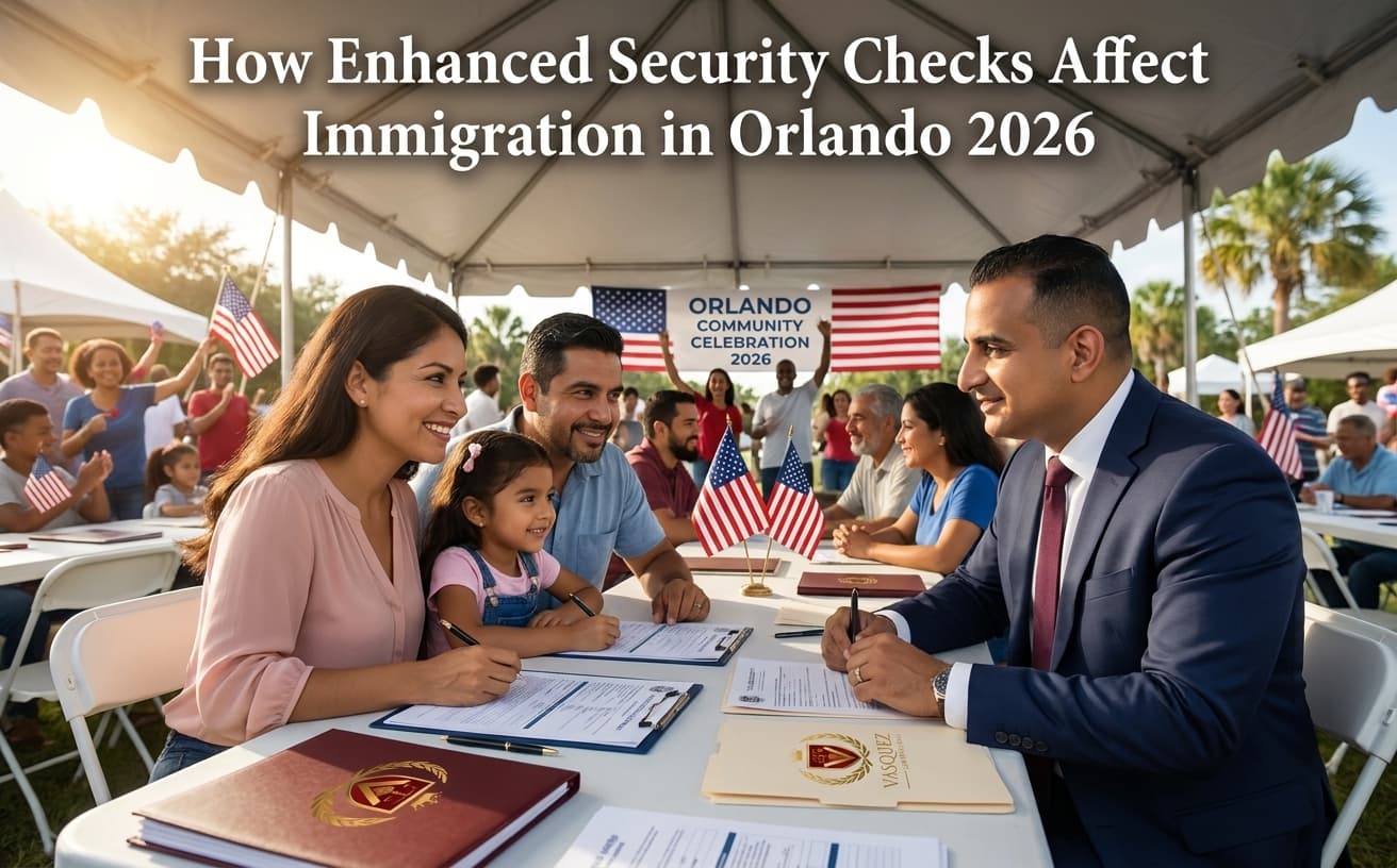 Controles de Seguridad Mejorados: Impacto en la Inmigración en Orlando para 2026