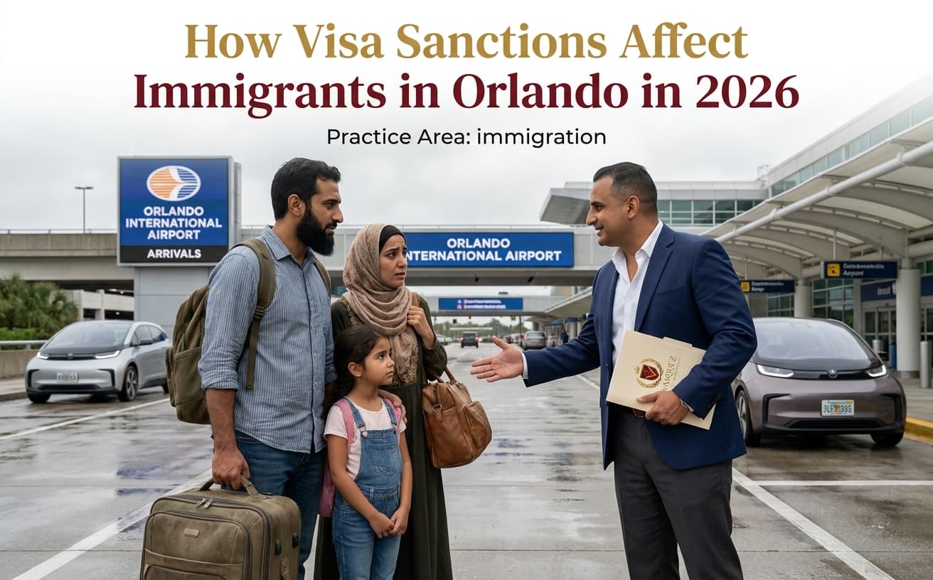 How Visa Sanctions Affect Immigrants in Orlando in 2026