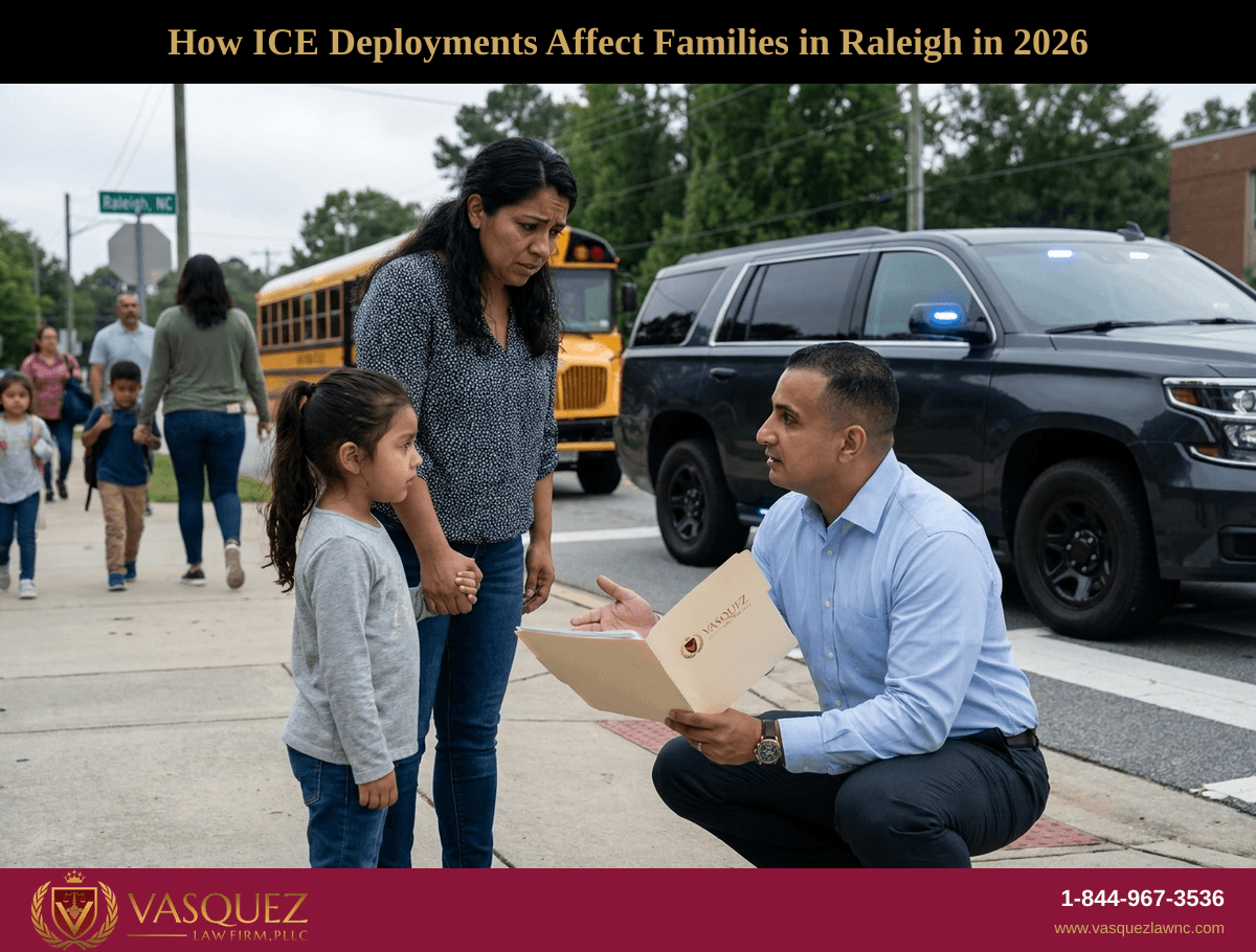 Impacto de los Despliegues de ICE en las Familias de Raleigh en 2026