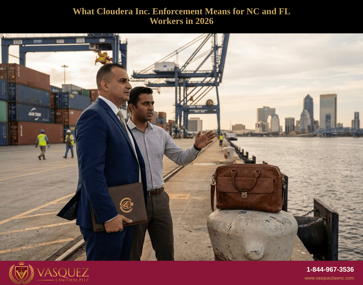 What Cloudera Inc. Enforcement Means for NC and FL Workers in 2026