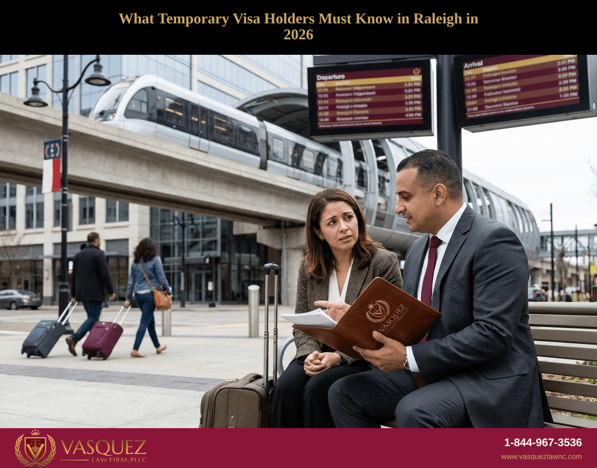 Lo Que Deben Saber los Titulares de Visas Temporales en Raleigh para 2026