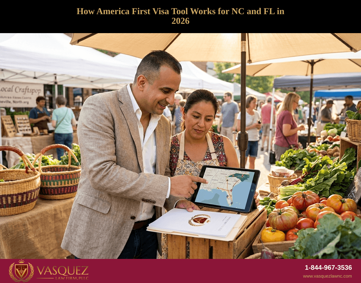 Cómo Funciona la Herramienta America First Visa para Solicitantes en Carolina del Norte y Florida en 2026