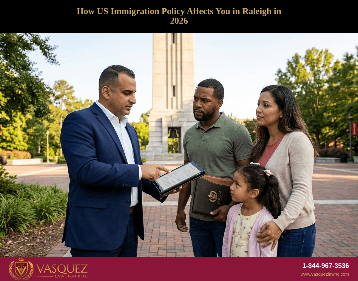 How US Immigration Policy Affects You in Raleigh in 2026