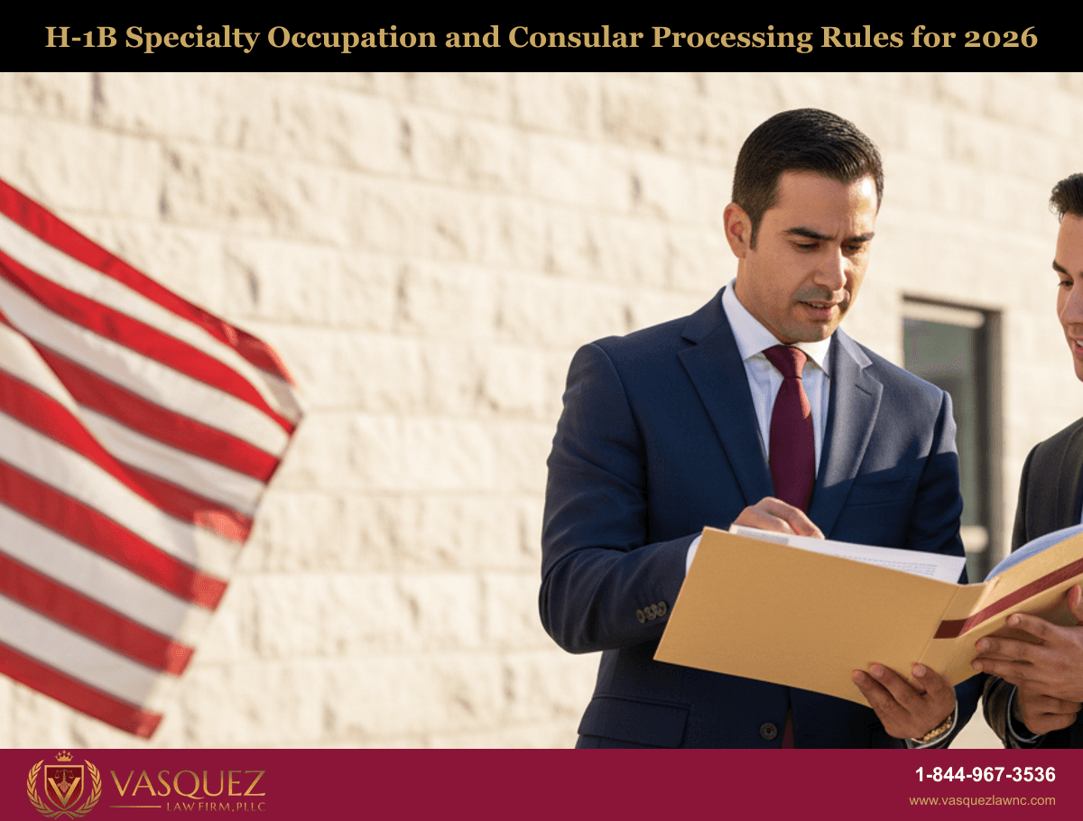 H-1B Specialty Occupation and Consular Processing Rules for 2026