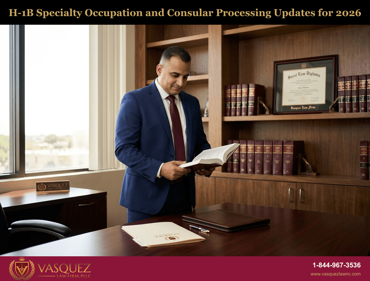 H-1B Specialty Occupation and Consular Processing Updates for 2026