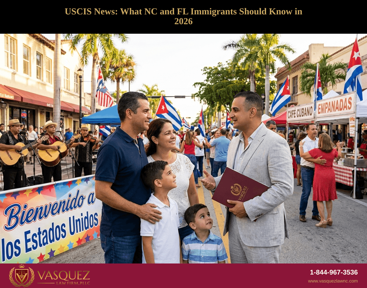 Novedades de USCIS que Deben Conocer los Inmigrantes en Carolina del Norte y Florida en 2026