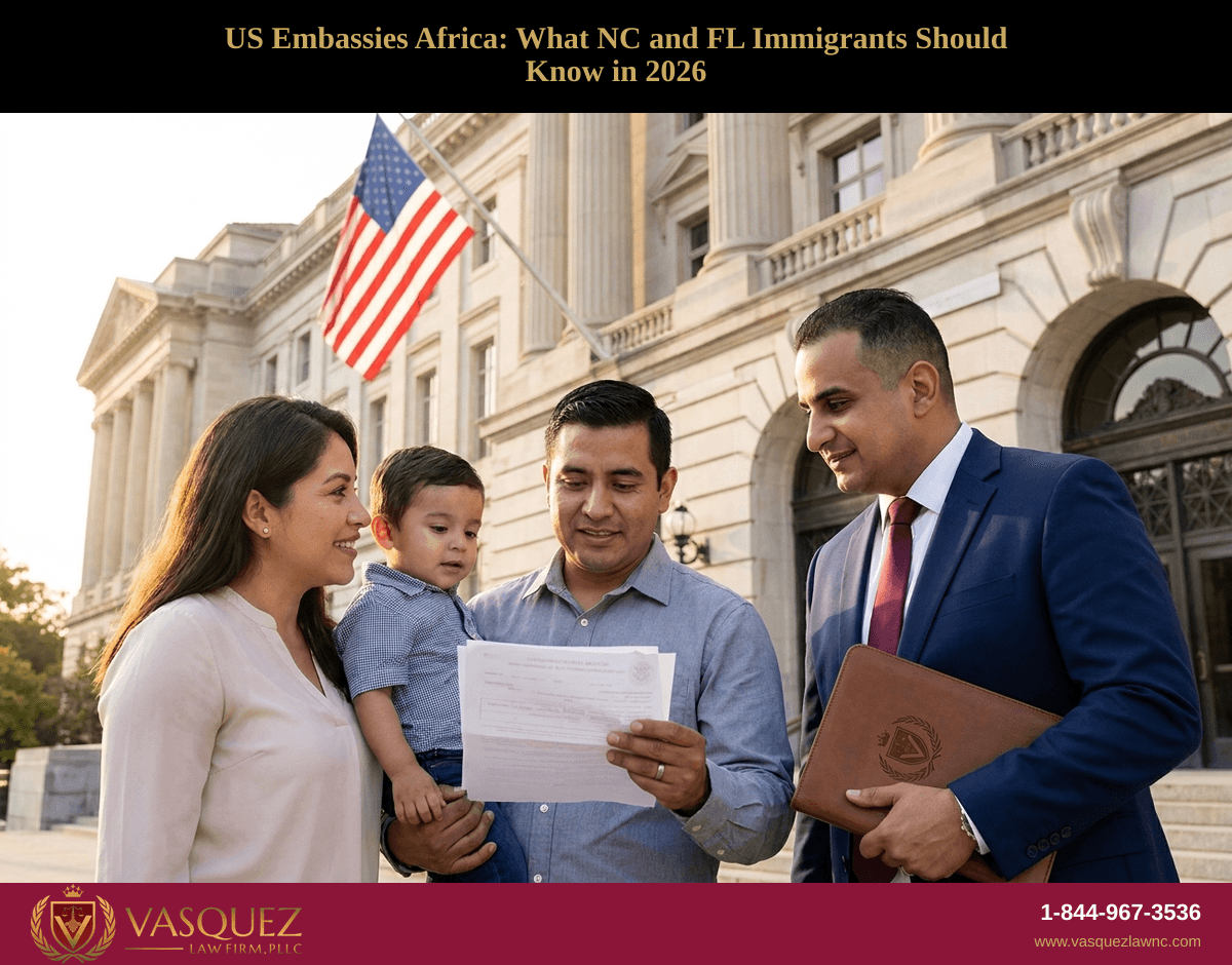 Embajadas de EE.UU. en África: Lo Que Deben Saber los Inmigrantes de Carolina del Norte y Florida en 2026